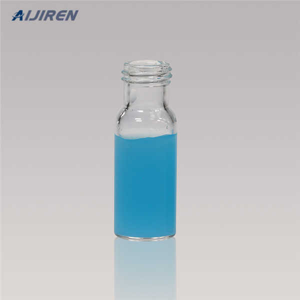 low protein binding bonded PTFE/silicone slit septa HPLC glass vials